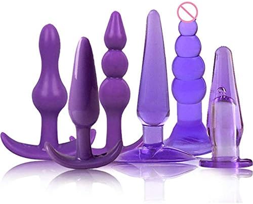 Sinxn Tshirt Six-Toys Beginners Amal Kit Flexible Jelly Bǔtt Plug and Amal Beads Best Amal Six-Toys for Men and Women Six Products Lover Games