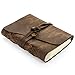 Yeegfeyn Leather Journal Notebook Handmade Artisan Unique Hand Pressed Unlined Cotton Paper for Men Women Kids 7 x 5 Inches, Great Gift for Artists, Travel Diary & Notebooks to Write in, Sketchbook