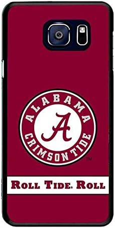 NCAA Theme Samsung Galaxy S6 Edge+/Plus Case University of Alabama Crimson Tide Team Logo Rugged Protective Shell Cover