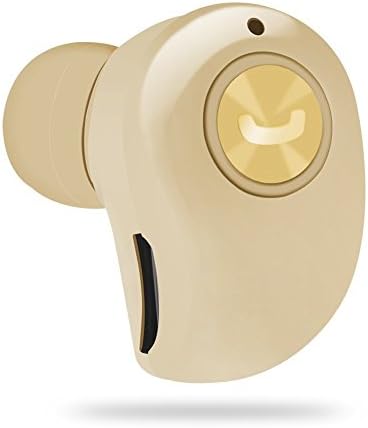 Mini Bluetooth Earphones,COOLALA Invisible In Ear Earpiece,Car Wireless Stereo Headset With Mic, Noise Canceling Hands-free Calls Headphone(Coffee)