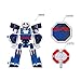 YOUNG TOYS Geo Mecha Beast Guardian Mini Series Transformation Transforming Robot Action Figure Toy ( Pack of 4)