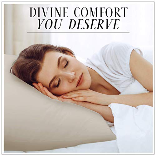 Italian Luxury Body Pillow Cover Soft 21" x 60" Microfiber Long