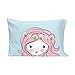 EVERYTHING KIDS Mermaid Aqua, Pink, Yellow 4 Piece Toddler Bed Set - Comforter, Fitted Bottom Sheet, Flat Top Sheet, Standard Size Pillowcase
