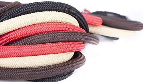 Dingo Dog Leash with Adjustable Choke Collar Made of Brown Cord 10486 - Image 3