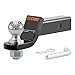CURT 45036 Trailer Hitch Ball Mount with 2-Inch Trailer Ball & Hitch Pin, Fits 2-Inch Receiver, 7,500 lbs. GTW, 2-Inch Drop primary
