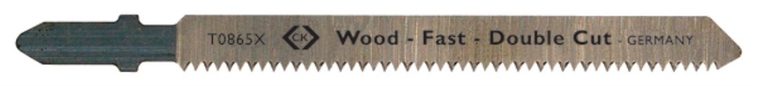 C.K T0865X X Type Wood Cutting Jigsaw Blade