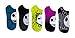 Nightmare Before Christmas 5 Pk No Show Socks,mens shoe 6.5-12,Ladies Shoe Size 9-11