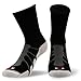 FITTING CHART Small (Women’s 5-8, Men’s 4-7), Medium (Women’s 8-10, Men’s 7-9), Large (Women’s 10-12, Men’s 9-11), X-Large (Men’s 11-14). Due to the stretchability of the sock, for more SUPPORT choose one size down in the size chart.