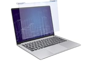 NUSIGN+ Anti Blue Light Blocking Screen Protector Panel for 14 inch Diagonal Laptop, Notebook, Monitor -Anti-UV Eye Protection - Widescreen Laptop Frame Hanging