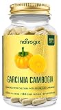 (180 Veggie Caps) Pure Garcinia Cambogia w/ 80% HCA (Hydroxycitric Acid) Complex All Natural Appetite Suppressant, Weight Loss Supplement Formula - with Free e-book