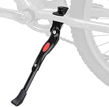 HJUWANG Adjustable Aluminium Bike Kick Stand 22-28 Inch Wheels view 1