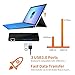 Rocketek Microsoft Surface Pro 5 Pro 6 USB 3.0 Hub, Build-in TF & SD Card Reader, Dual Port USB Hub, Mini DP to 4K HDMI Converter Adapter and RJ45 Gigabit Ethernet LAN Combo Docking Station