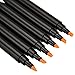 Leinuosen 20 Pieces Counterfeit Money Detector Pens Markers Counterfeit Currency Marker Pen for Fake Money Bill Detection, Black