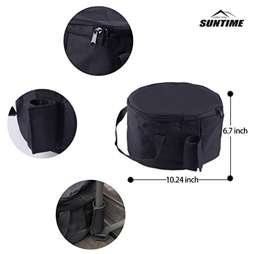 Suntime Canopy Weight Bags for Instant Legs Portable Foldable Water Carrier Bags Outdoor Sun Shelter, 4-Pack, Drinking Water Bags  for Camping/Climbing/Picnic/Survival Emergency
