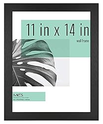 MCS Studio Gallery Frame, Black Woodgrain, 11 x 14
