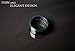 Arua Silicone Ring for Men. Thin, Comfortable, Durable Rubber Wedding Band Gift Bag and Silicone Keychain Included.