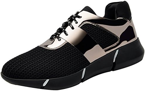 Passionow Women's Casual Lace-Up Breathable Comfortable Running Sport Flat Fashion Sneakers (7.5 B(M)US,Livid)
