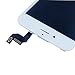SANKA iPhone 6S LCD Screen Replacement White, Digitizer Display Retina 3D Touch Screen Glass Frame Assembly for iPhone 6S 4.7 inch - White (Free Tools Included)