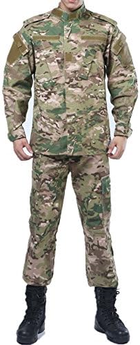 US Army CP Multicam Camo ACU Combat Coat Pant Uniform Sets Ripstop