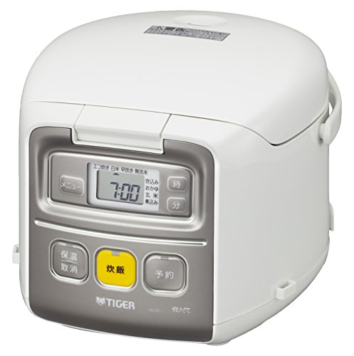 Click Here to See More Images TIGER Microcomputer rice cooker 3GO (450g) Cooked mini rice cooker JAI-R551-W (White)