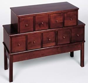 Amazon.com: LDE LESLIE DAME Leslie Dame CD-225W Solid Oak Apothecary