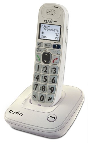 Clarity D704 40db Amplified/Low Vision Cordless Phone with CID Display