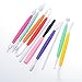 Cosmos 10 Pieces Muticolor DIY Cake Fondant&gumpaste Decorating Modeling Tools Set