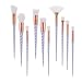 10pcs Unicorn Makeup Brush Set Foundation Eyebrow Eyeliner Blusher Cosmetic Beauty Brush Unicorn Blush Brushes Kit