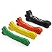 5BILLION Pull Up Bands, Exercise Resistance Bands - Mobility & Stretch Band - Powerlifting Bands, Perfect for Weight Lifting, Strength Training, Powerlifting - Set of 4