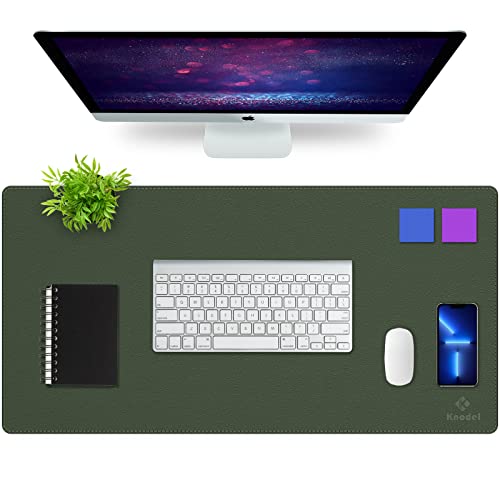Knodel Desk Mat, DualSided Office Desk Pad, Mouse Pad, Waterproof Desk