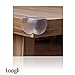 Ultimate Soft Corner Furniture / Coffee Table Guard Bumpers (12 pack) by Toogli. Includes 3M Adhesive & FREE Set of 8 Electrical Outlet Plug Protectors. Best Home Baby Proofing Package For Any Family.