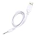 USB Adapter Cord 2.5mm Replacement DC Charging Cord for Rechargeable Wand Massagers Charger Cable