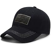 American Flag Baseball Cap for Men Women,Trucker hat Dad Hat, USA Flag Baseball Hat Adjustable Fit - for Casual Wear