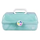 Caboodles On-the-Go Girl Sea Foam Marble Vintage Case, 1 Pound