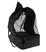 Six Pack Fitness Contender 2.0 Backpack with Insulated Meal Compartment, Gel Pack and Leak-Proof Sure Seal Container, Stealth Black