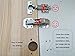 Kitchen Cabinet Doors Hinges 8 Hinges and 4 Knobs Easy Installation Soft Close No Drilling No Slam (4 Inch) Drawer Cupboard Concealed Hinges JUNHOO