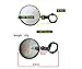 Bicycle Rearview Mirror Cycling Mirror - 360 Degree Adjustable Wide Angle Convex Mirror,Silicone Handle