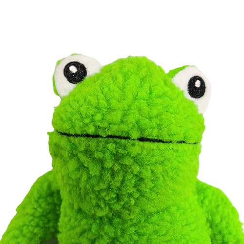 Brinquedo Sapo Chalesco para Cães – Pelúcia Interativa para Brincadeiras, Pertence a Família do Macaco.