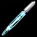 FlashingBlinkyLights Plastic Light Up Multicolor LED Pen with Silver Barrel