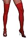 Dreamgirl Plus Size Hosiery Lingerie Stay Up Lace Top Sheer Thigh High- Fits size 16-22