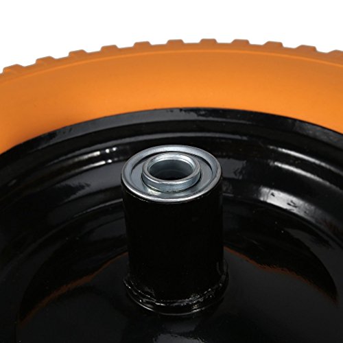 Wheelbarrow Wheels 16" Flat-Free Wheel Barrow Flat Free Tire Foamed Polyurethane Wheelbarrow Tire 4.80/4.00-8"