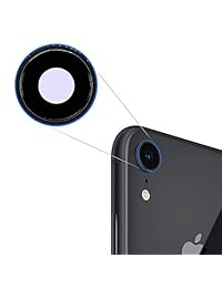 Cubierta posterior de la lente de cristal de la cámara trasera MMOBIEL Compatible con reemplazo de ensamblaje de iPhone XR de 6,1 pulgadas (negro)