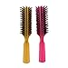 Eco Style Gel Coconut Oil, 32 Ounce (Including Double Sided Edge Control Hair Brush, Detangling Wide Tooth Comb & 2 pc Colorful Handle Nylon Bristles Brushes)