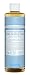 Dr. Bronner's - Pure-Castile Liquid Soap(Baby Unscented, 16 Ounce)- Made with Organic Oils, 18-in-1 Uses: Face, Hair, Laundry & Dishes For Sensitive Skin & Babies, No Added Fragrance, Vegan, Non-GMO primary