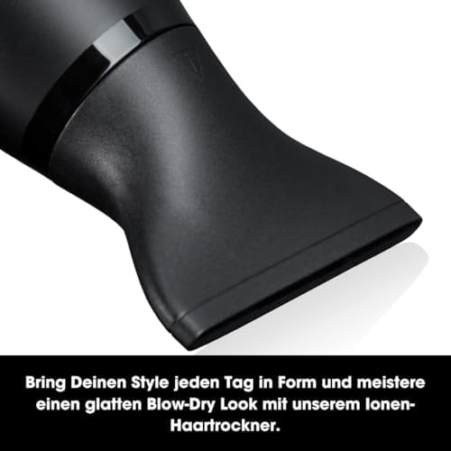 Air Föhn: Leistungsstarker Ionen Haartrockner mit 2.100 W Motor, für Schnelles Trocknen, Glanz, Anti Frizz Finish & alle Haartypen