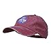 e4Hats.com NASA Insignia Embroidered Pigment Dyed Cap - Maroon OSFM