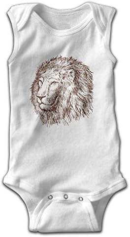 Michael Conti Big Cat Lion Sleeveless Baby Romper Comfortable Adorable Toddler Child Newborn Baby Cotton Romper Toddler Clothes Jumpsuit Clothes 18 Months