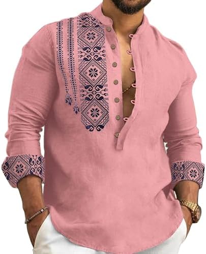 Amazon.com: ZEROYAA Men's Hipster Patchwork Design Slim Fit Long