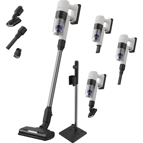 Aspirateur Balai sans Fil 7000 AP72UB21AM, Aspirateur à Manche et à Main 2 en 1, Jusqu'à 50 Min d'Utilisation, AllFloor Auto LED Buse pour Tous Sols, Filtration HEPA en 6 étapes, 0,3 L