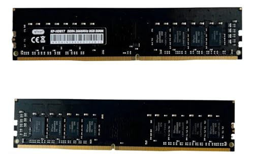 Memória RAM 8GB DDR4 2666MHz Knup KP-HD817 DIMM 288 Pinos 1.2V - Alta Performance para PC Desktop Gamer e Escritório